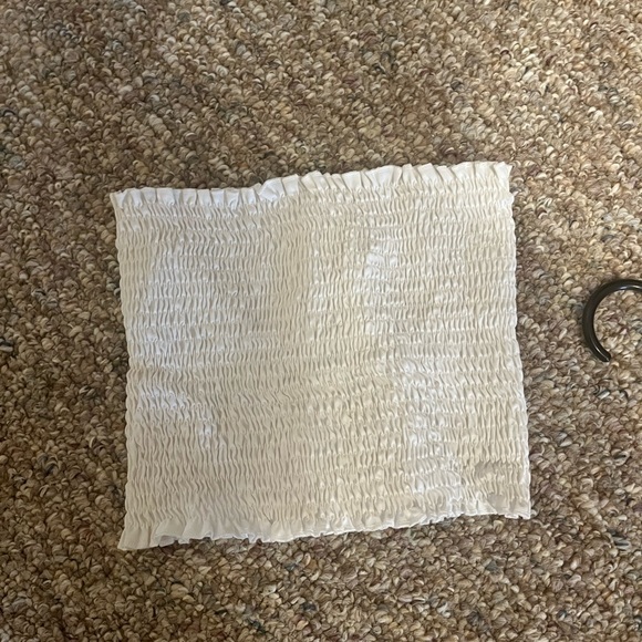 Lace up stretch tube top - Picture 2 of 2